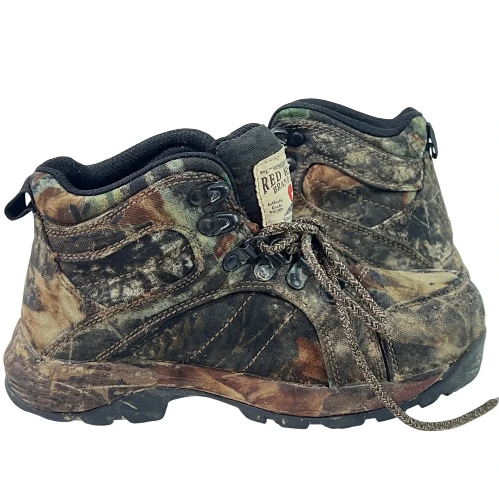 Red Head Kids‎ Brown Green Camo Waterproof Boots Little Boy 2 Outdoor Hunting